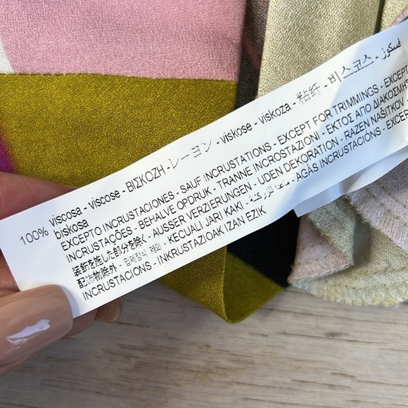 Zara Jewel Puffy Sleeve Limited Mini Dress Retro Y2K 80's 90's Barbiecore Rare* - Picture 12 of 13